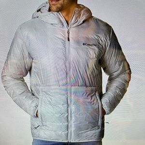 Columbia Men’s Trail Shaker Double Wall Hooded Jacket- Size Medium